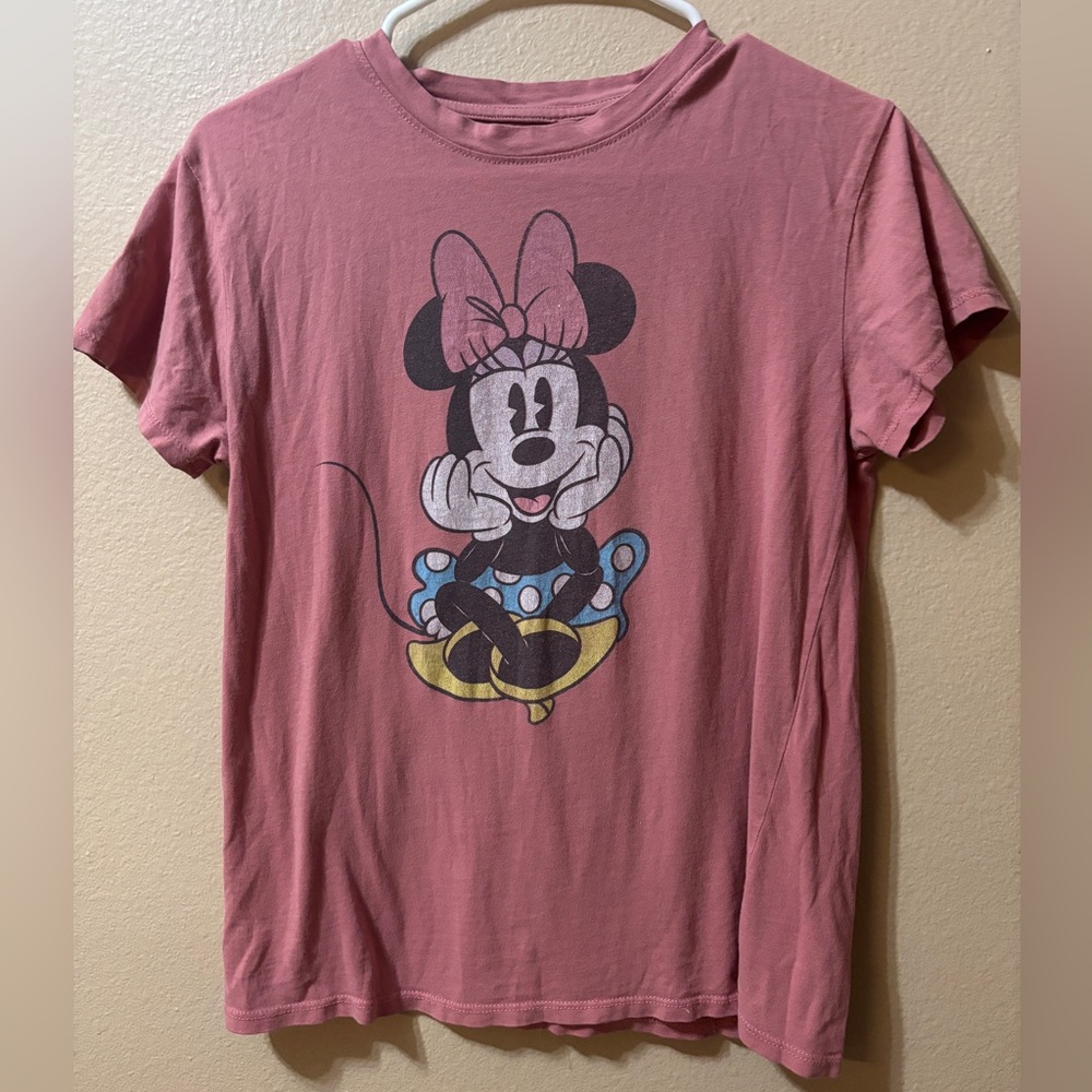 Women’s XS Pink Disney Minnie Mouse T Shirt